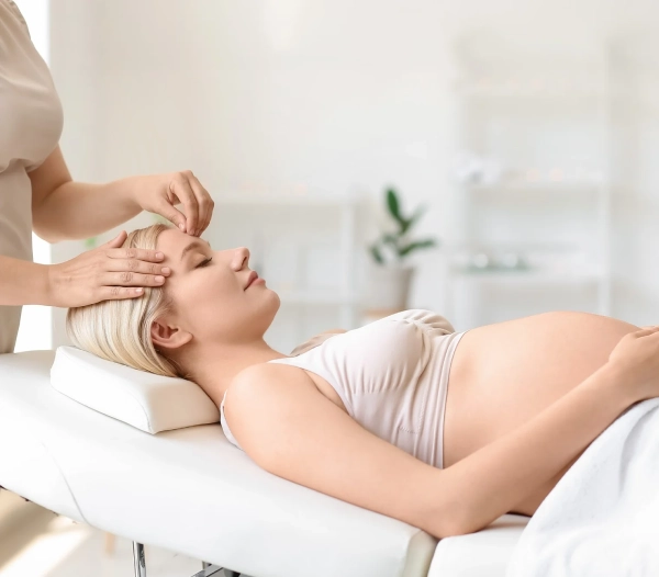 Pregnancy facial massage